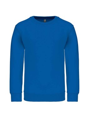 Detská mikina(KARIBAN KIDS' CREW NECK SWEATSHIRT) > modrá (light royal) > 10/12