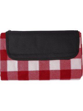 Skladacia RPET flísová deka > červená