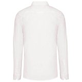 Pánska košeľa(KARIBAN MEN’S LONG SLEEVE POPLIN SHIRT) > biela > 2XL