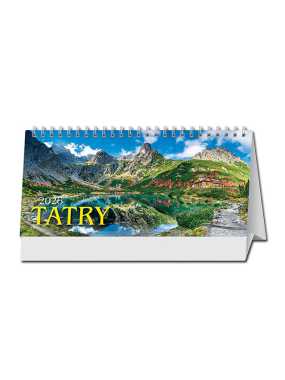 Stolový kalendár (Tatry stolový 2026) - 29,7 x 13,8 cm