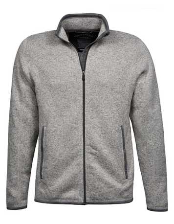 Unisex mikina (Tee Jays Mens Outdoor Fleece Jacket) > šedá > 3XL