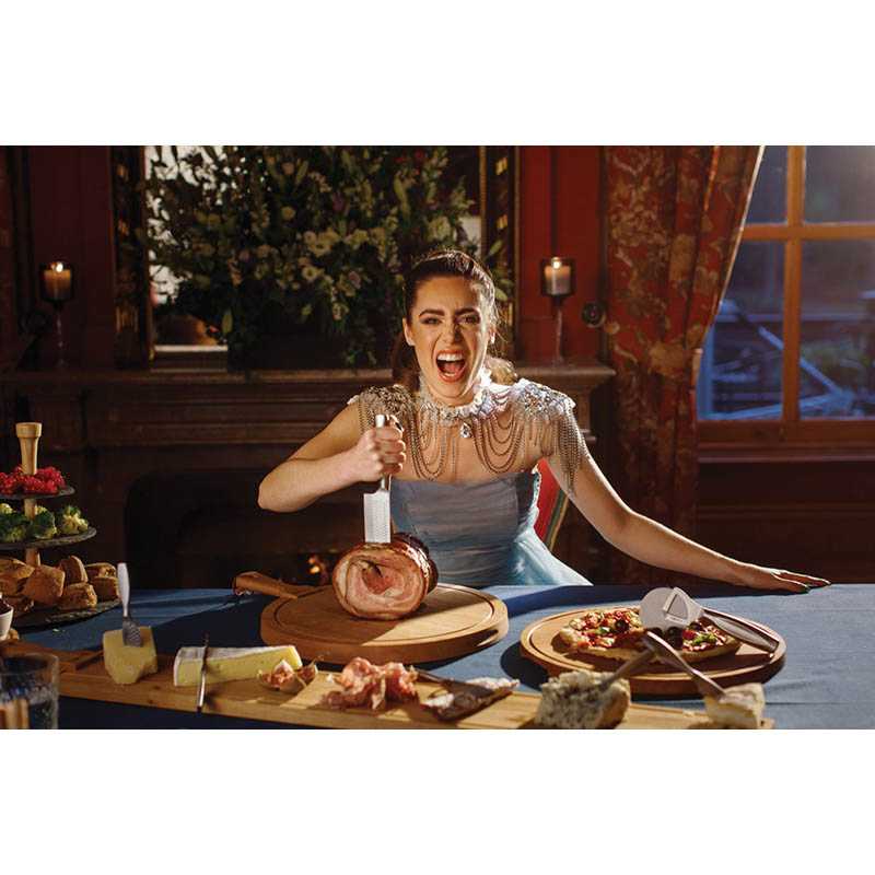 Krájač na pizzu BOSKA Copenhagen > šedá (steel)