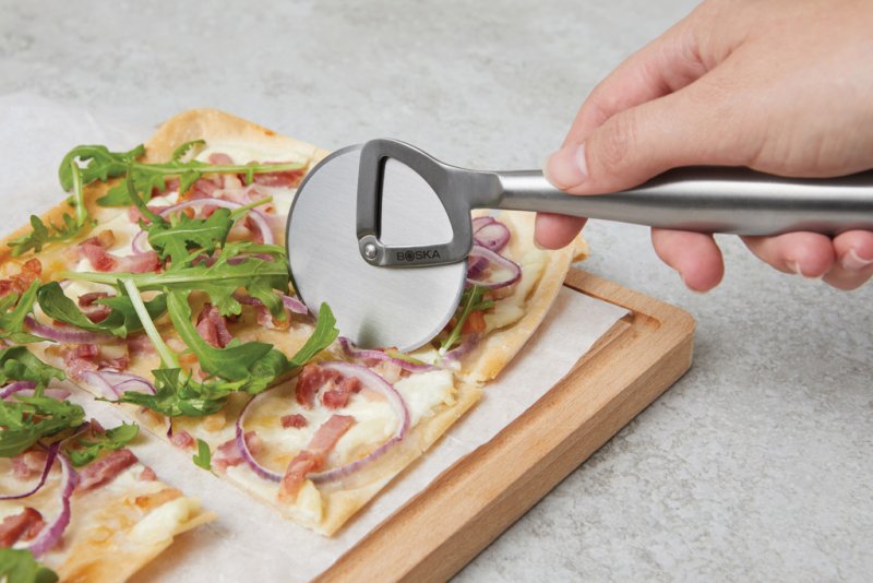 Krájač na pizzu BOSKA Copenhagen > šedá (steel)