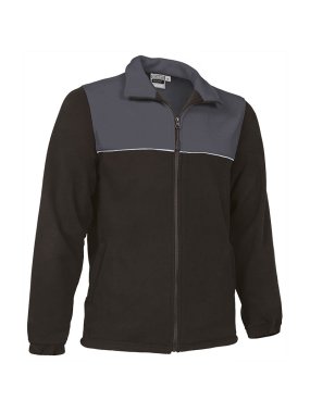 Unisex mikina (PACIFIC) > čierna / šedá (charcoal) / biela > L