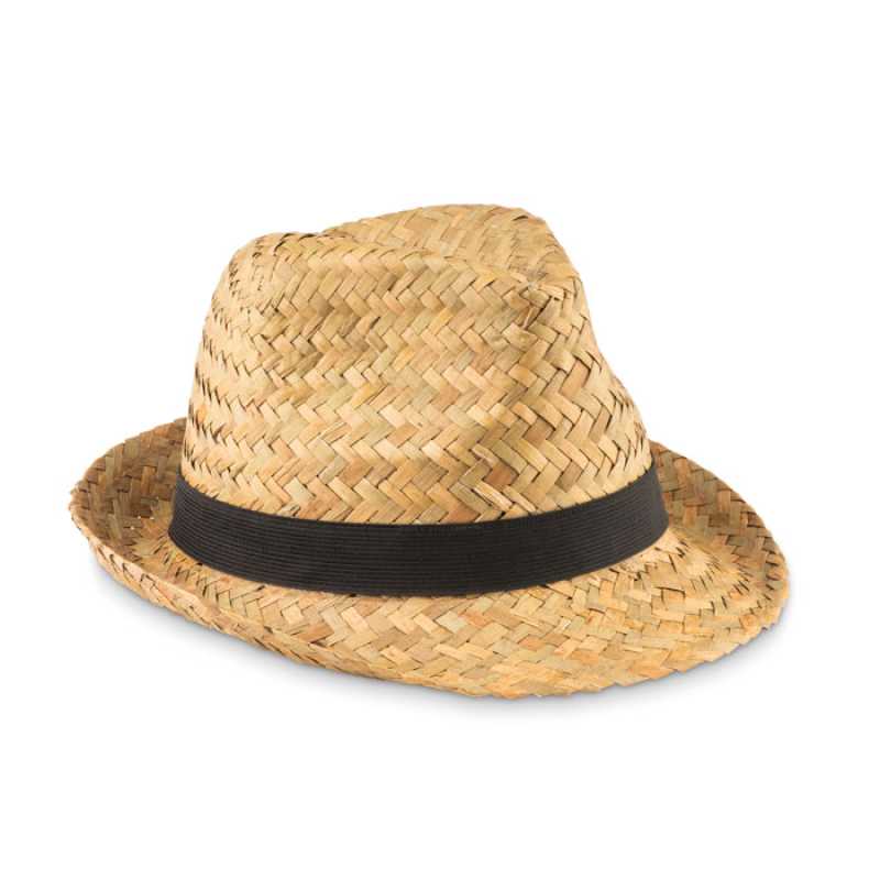 Slamený klobúk > čierna