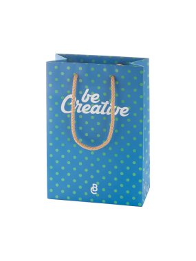 | Malá papierová nákupná taška na zákazku > farebná