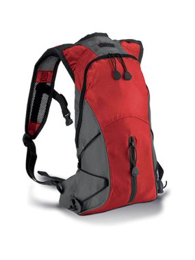 Ruksak (KIMOOD HYDRA BACKPACK) > červená / šedá (dark)