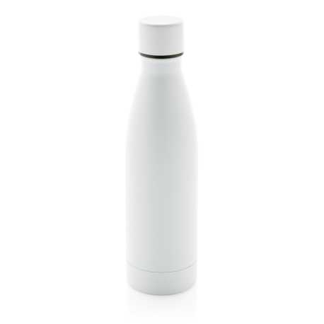 Celofarebná termo fľaša z RCS recyklovanej ocele 500ml > biela
