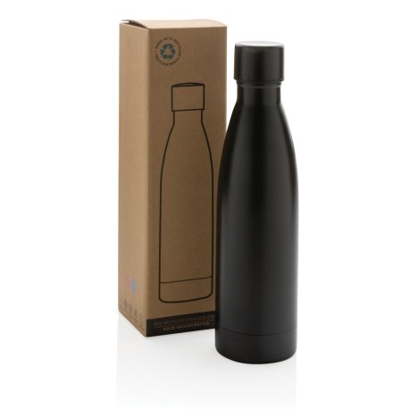 Celofarebná termo fľaša z RCS recyklovanej ocele 500ml > čierna