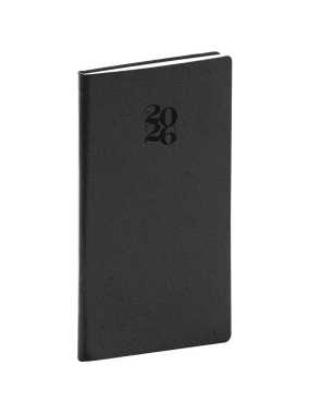 Diár (Essenza 2026) - 9 x 15,5 x 1 cm  > káva > vreckový týždenný