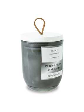 Vonná sviečka v skle > šedá