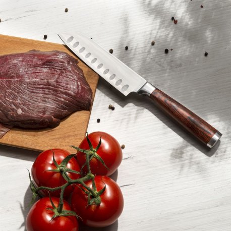 Malý Santoku nôž (VANILLA SEASON) > béžová