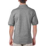 Unisex polokošeľa (GILDAN DRYBLEND ADULT JERSEY POLO) > šedá (graphite heather) > L