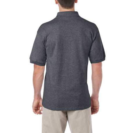 Unisex polokošeľa (GILDAN DRYBLEND ADULT JERSEY POLO) > šedá (dark heather) > 3XL