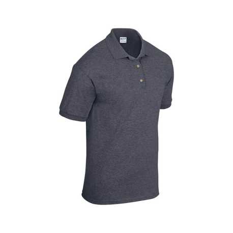 Unisex polokošeľa (GILDAN DRYBLEND ADULT JERSEY POLO) > šedá (dark heather) > 3XL