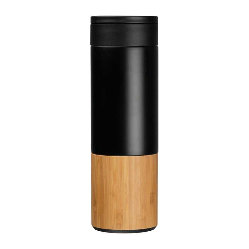 Vákuovo izolovaná termoska Sheffield, 500 ml > čierna