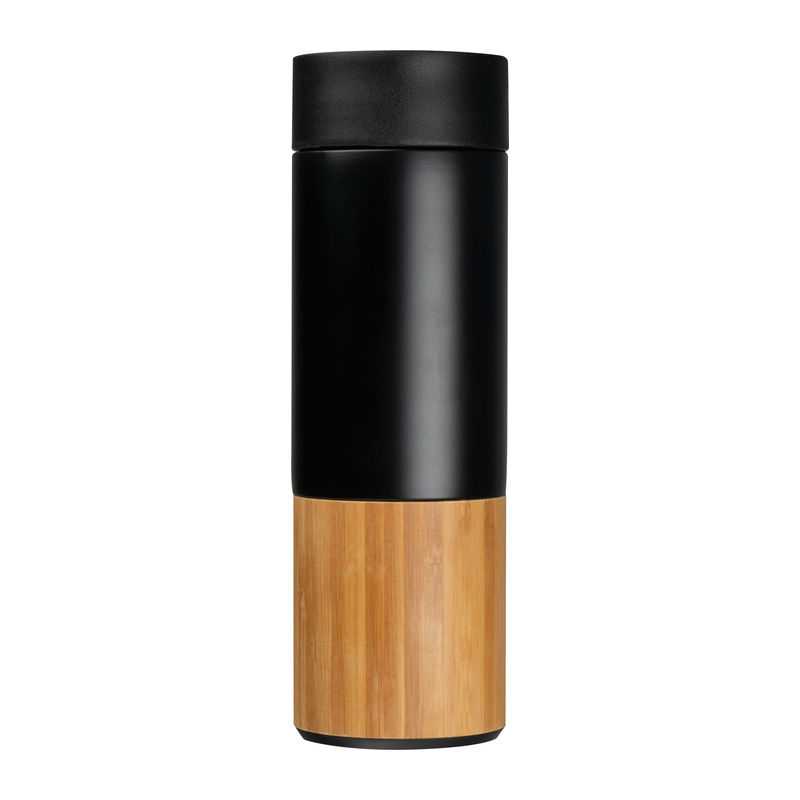 Vákuovo izolovaná termoska Sheffield, 500 ml > čierna