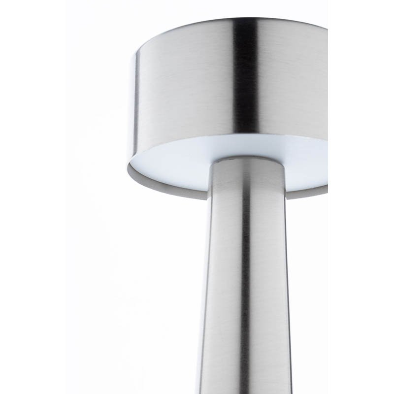 Barová stolná lampa > strieborná