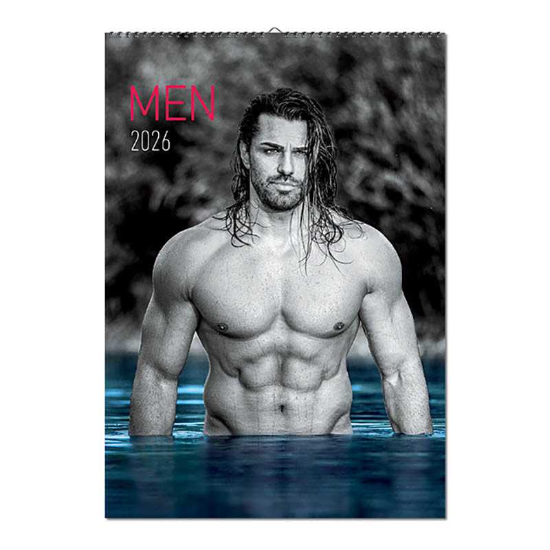 Nástenný kalendár (Men 2026) - 34 x 48,5 cm