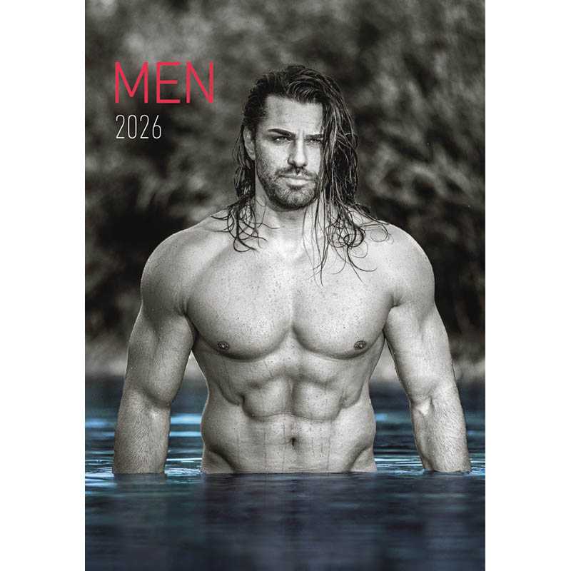 Nástenný kalendár (Men 2026) - 34 x 48,5 cm