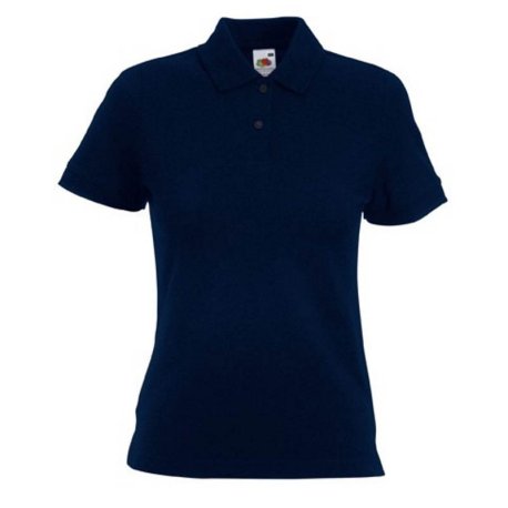 Dámska polokošeľa (FRUIT OF THE LOOM Lady-Fit Polo ) > modrá (deep navy) > XL