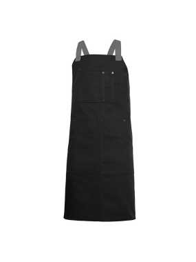 Zástera (VELILLA BIB CANVAS APRON) > čierna / šedá