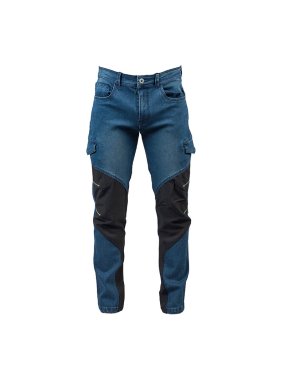 Pánske nohavice (AUSTIN TECH MAN by JR) > modrá (indigo) > XS