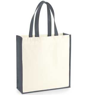 Nákupná taška (WM Gallery Canvas Bag) > béžová (natural) / šedá (graphite)