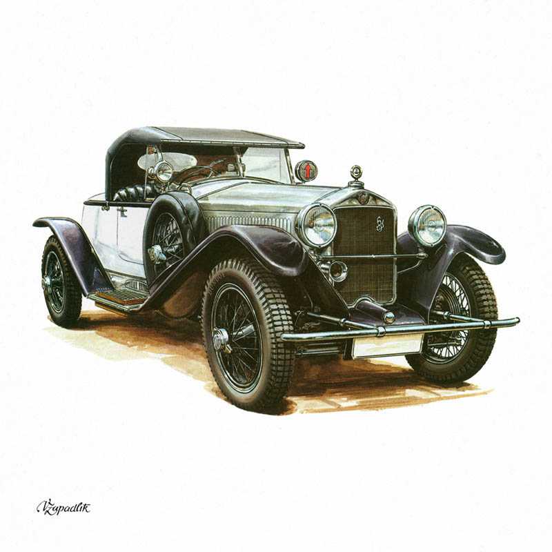 Nástenný kalendár (Classic Cars – Václav Zapadlík 2026) - 30 x 30 x 1 cm