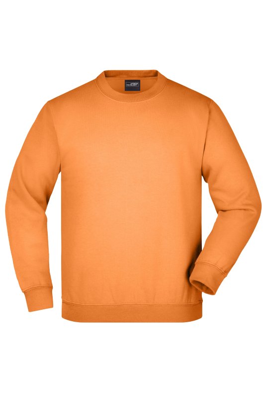 Detská mikina (JN Round Sweat Heavy Junior) > oranžová > XS