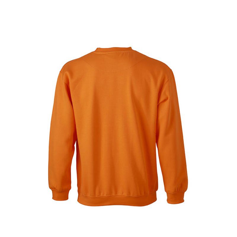 Detská mikina (JN Round Sweat Heavy Junior) > oranžová > XS