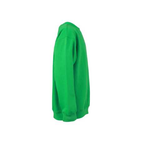 Detská mikina (DAIBER Round Sweat Heavy Junior) > zelená (fern) > XS