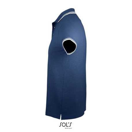 Pánska polokošeľa (SOLS MEN POLO SHIRT) > modrá (frenchnavy) / biela > 2XL