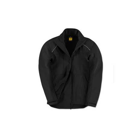 Pánska softshell bunda(B&C Shield Softshell Pro) > čierna > 4XL