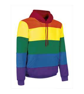 Pánska mikina (RAINBOW) > viacfarebná > L