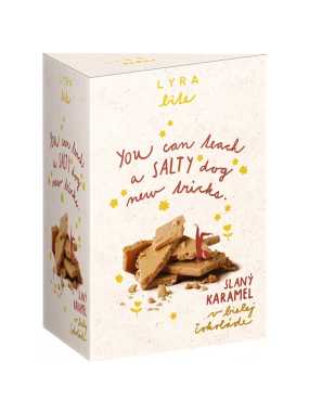 Čokoláda LYRA BITE slaný karamel 100 g