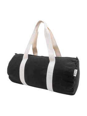 Sportovní taška z recyklovaného plátna > čierna