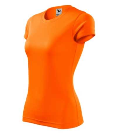 Dámske tričko (MALFINI Fantasy) > oranžová (neon) > XS