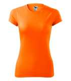 Dámske tričko (MALFINI Fantasy) > oranžová (neon) > XS