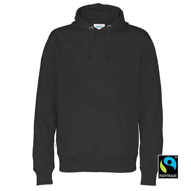 Pánska mikina (COTTOVER HOOD) > čierna > XL