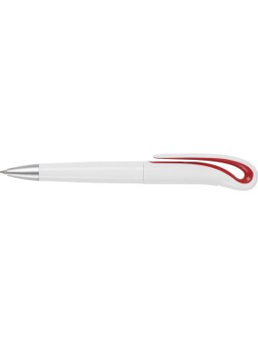 Plastové gulôčkové pero  > červená