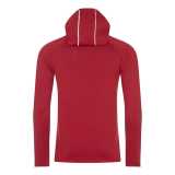 Pánska mikina (Just Cool MENS COOL COWL NECK TOP) > červená (melange) > 2XL