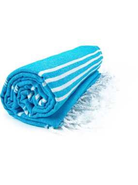 Osuška (THE ONE Hamam Sultan Towel) > tyrkysová / biela > 100 x 180 cm