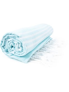 Osuška (THE ONE Hamam Sultan Towel) > zelená (mint) / biela > 100 x 180 cm