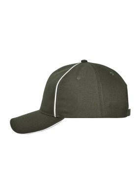 6 panelová šiltovka (MB 6 Panel Workwear Cap SOLID)>zelená (olive)
