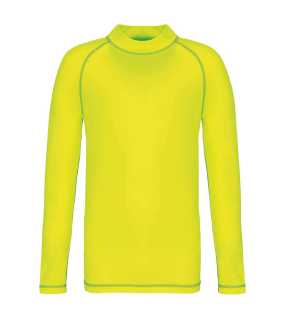 Detské tričko(CHILDREN’S LS TECHNICAL T-SHIRT WITH UV PROTECTION)>žltá(fluorescent)>10/12