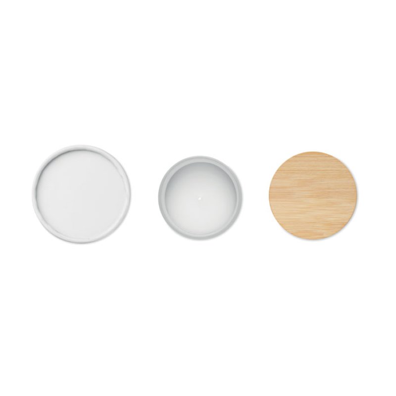 Rastlinná sviečka 200gr > biela