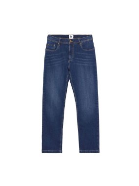 Pánske nohavice (So Denim LEO STRAIGHT JEANS) > modrá (dark wash) > 38-R