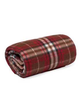 RPET fleecová deka > červená