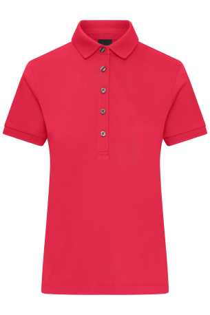 Dámska polokošeľa (DAIBER Ladies' Mercerised Polo) > červená (light) > M